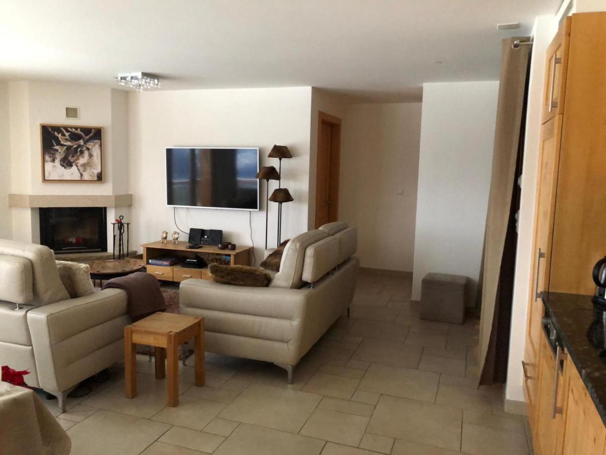 Appartement Haute Nendaz Met Fantastisch Uitzicht Exteriör bild
