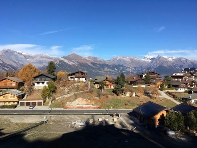 Appartement Haute Nendaz Met Fantastisch Uitzicht Exteriör bild